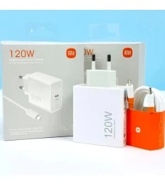 СЗУ-адаптер Xiaomi MDX-K70 120W (1USB) + кабель Type-C (Белый)